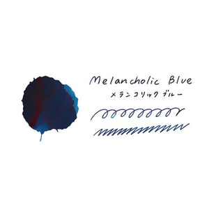 Guitar Fountain Pen Ink - Melancholic Blue - Paper Plus Cloth
