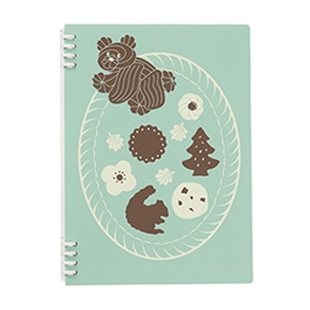 King Jim × oyaMADE Tefrenu Ring Notebook B5 - Cookies
