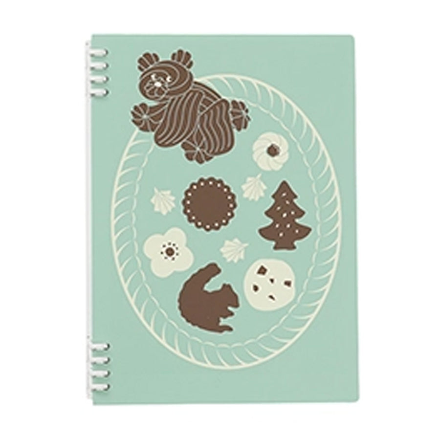 King Jim × oyaMADE Tefrenu Ring Notebook B5 - Cookies