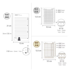 iMat Portable 3pc Set Pencil Board With Grids