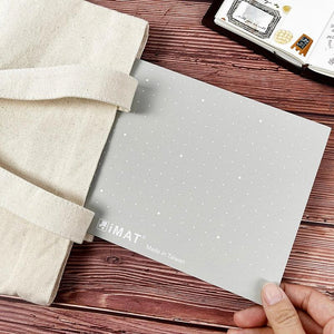 iMAT 2mm Book-Shaped Folding Cutting Mat A4 - Cloudy Gray