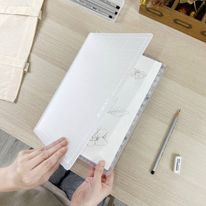 iMAT 2mm Book-Shaped Folding Cutting Mat A3 - Translucent