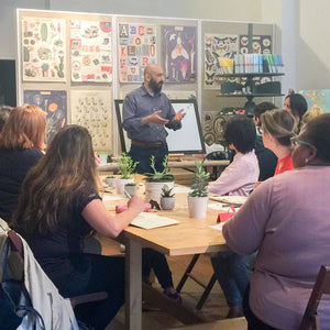 Intro to Gothic Calligraphy Workshop - Paper Plus Cloth