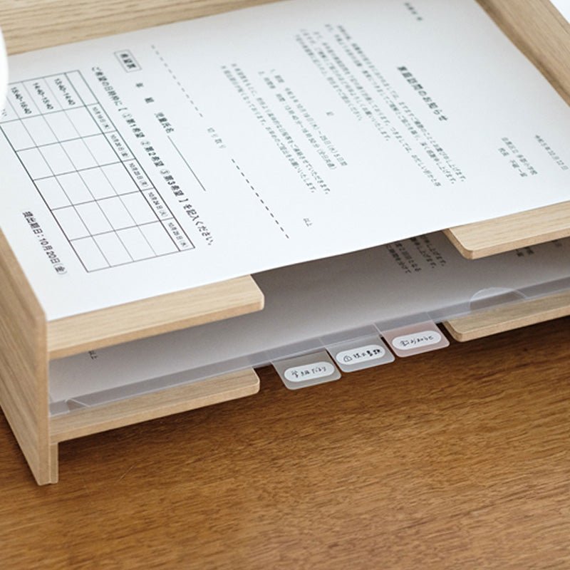 Index File Tab Kanmido File Index Tabs - Solid - Paper Plus Cloth