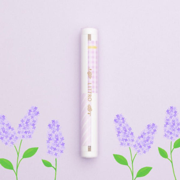 Kanmido Littro GARDEN Sticky Notes - Violet LT-3002 - Paper Plus Cloth