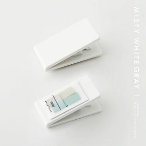 Kanmido Mini Clip Kokofsen - Misty White Gray - Paper Plus Cloth