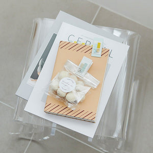 Kanmido Mini Clip Kokofsen - Misty White Gray - Paper Plus Cloth