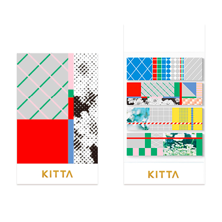 King Jim KITTA Washi Tape - KIT076 Fragments