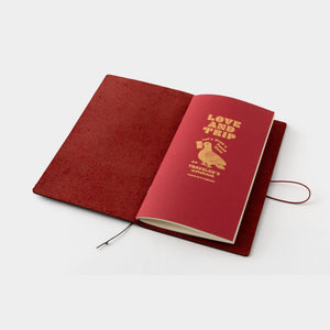 AUGUST DELIVERY PRE ORDER: Ltd. Edition Traveler's Notebook LOVE AND TRIP - Regular