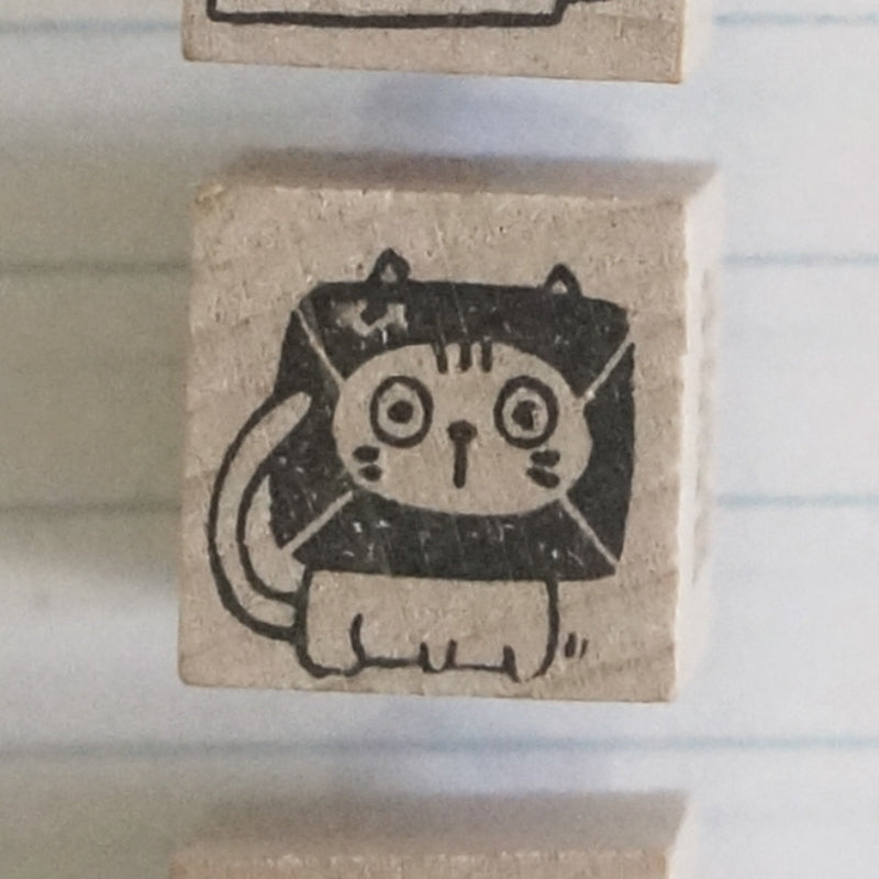 Black Milk Project Rubber Stamp - Neko Mail (S) - Mail