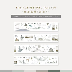 MU Print PET Kiss Cut Roll Tape - 01