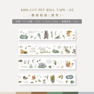 MU Print PET Kiss Cut Roll Tape - 02
