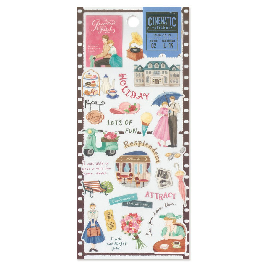 Mind Wave Cinematic Sticker Sheet - Romance 82598