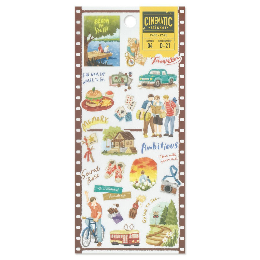 Mind Wave Cinematic Sticker Sheet - Boy 82600