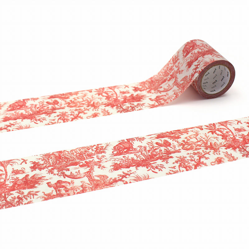 mt x TOILE DE JOUY Masking Tape - Les Quatre Parties du Monde MTTODJ03