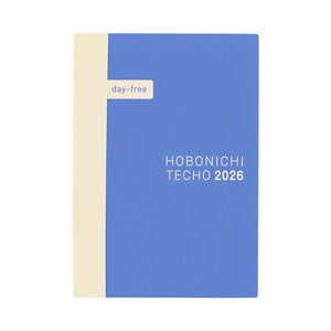 2026 Hobonichi A6 Japanese Day-Free Book