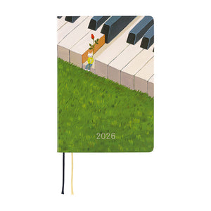 2026 Hobonichi A6 HON: Hiroko Kubota - Waiting on the Chord