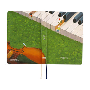 2026 Hobonichi A6 HON: Hiroko Kubota - Waiting on the Chord