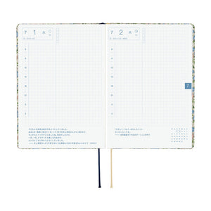 2026 Hobonichi A6 HON: Liberty Fabrics - Sasha Kiora