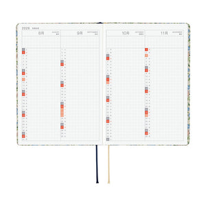 2026 Hobonichi A6 HON: Liberty Fabrics - Sasha Kiora