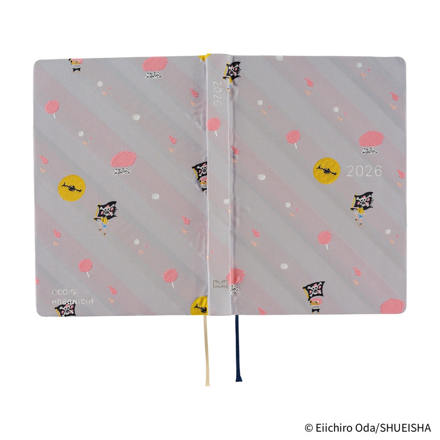 PRE ORDER 2026 Hobonichi A6 HON (Japanese): ONE PIECE magazine: Hiriluk’s Cherry Blossoms