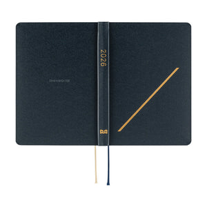 2026 Hobonichi A6 HON: Slash - Navy
