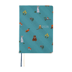 2026 Hobonichi A6 HON: Bow & Tie - In the Forest