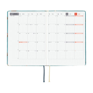 2026 Hobonichi A6 HON: Bow & Tie - In the Forest