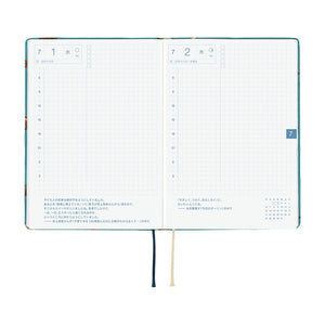 2026 Hobonichi A6 HON: Bow & Tie - In the Forest