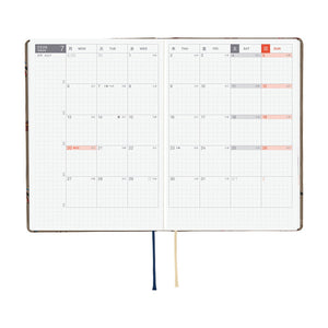 2026 Hobonichi A6 HON: Bow & Tie - Galloping Horses