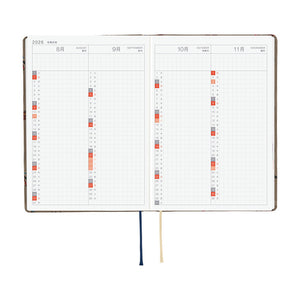 2026 Hobonichi A6 HON: Bow & Tie - Galloping Horses