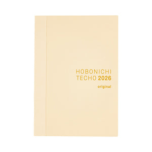 2026 Hobonichi A6 English Original Book