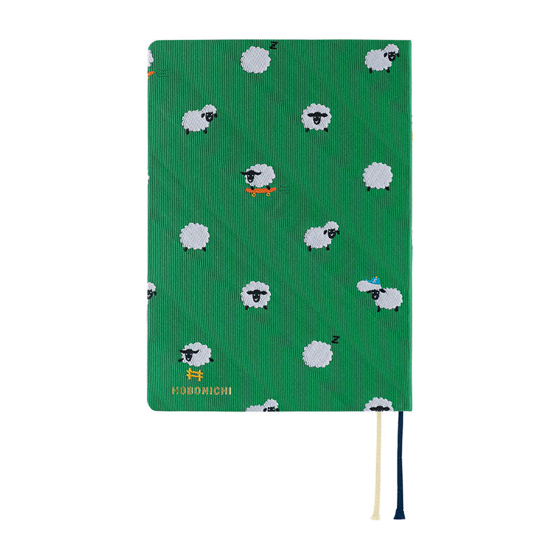 2027 Hobonichi A6 HON: Bow & Tie - Sheep Sheep Sheep