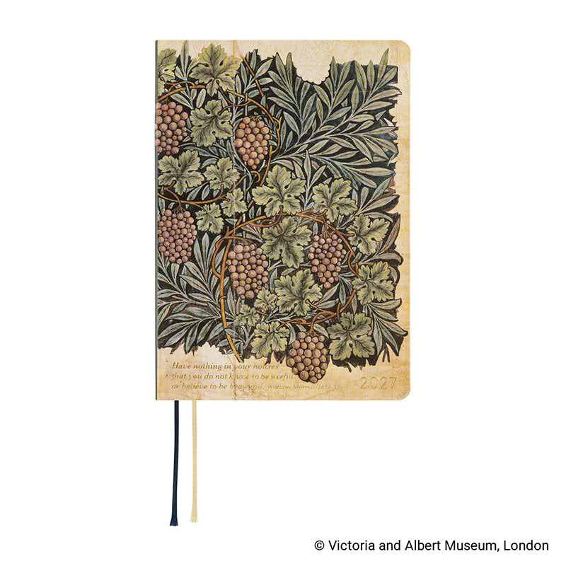 2027 Hobonichi A6 HON: V&A Series - Vine