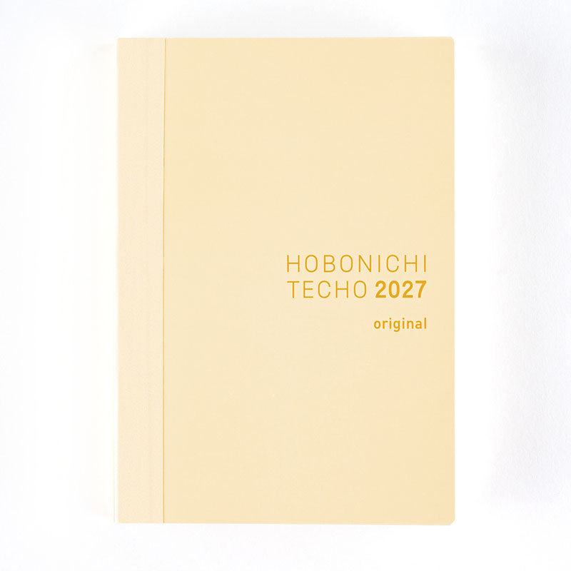 2027 Hobonichi A6 English Original Book