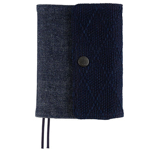 IN STOCK: 2024 Hobonichi COVER A6 Blue Blue: Indigo Book (Sashiko)