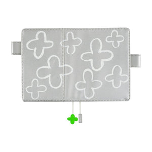 2026 Hobonichi COVER A6: Makoto Matsubayashi - Silver Flowers