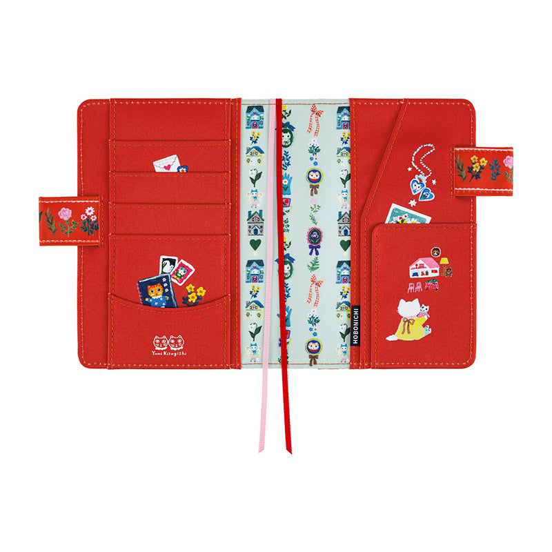 2027 Hobonichi COVER A6: Yumi Kitagishi - White Cat House