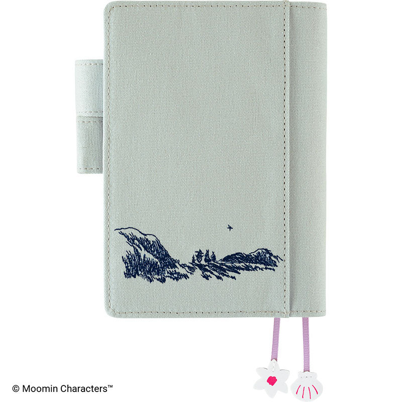 2027 Hobonichi COVER A6 - Moomin: Moomin - My Yard (Pale Mint)