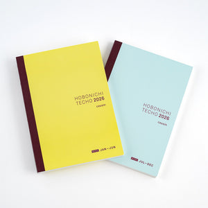 2026 Hobonichi A5 Japanese Cousin Avec Books (6-Month x 2)