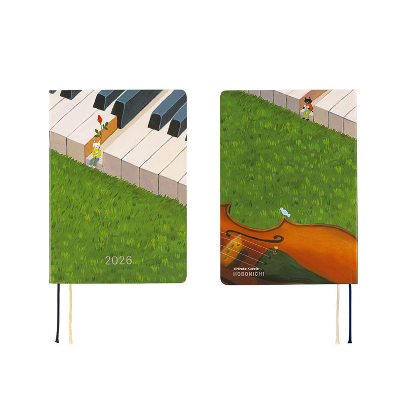 2026 Hobonichi A6 HON: Hiroko Kubota - Waiting on the Chord