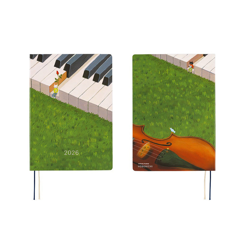 2026 Hobonichi A5 HON: Hiroko Kubota - Waiting on the Chord