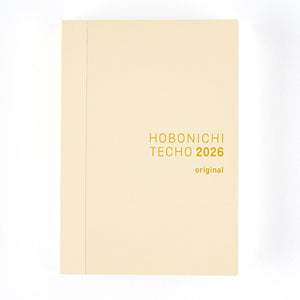 2026 Hobonichi A6 English Original Book