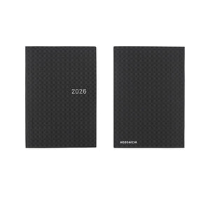 2026 Hobonichi A6 HON: Paper Series - Black Gingham