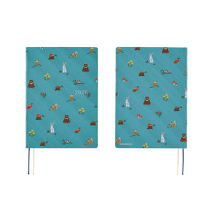 2026 Hobonichi A5 HON: Bow & Tie - In the Forest