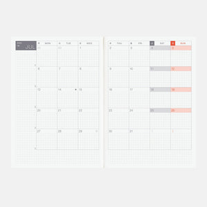 2026 Hobonichi A5 English Cousin Book