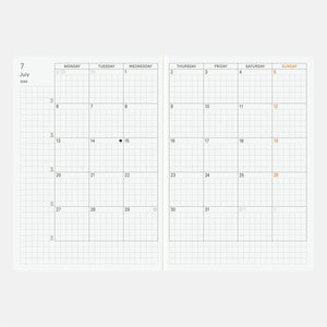 2026 Hobonichi A6 English Planner Book