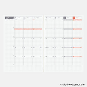 PRE ORDER 2026 Hobonichi A6 Japanese Original Book - One Piece Edition