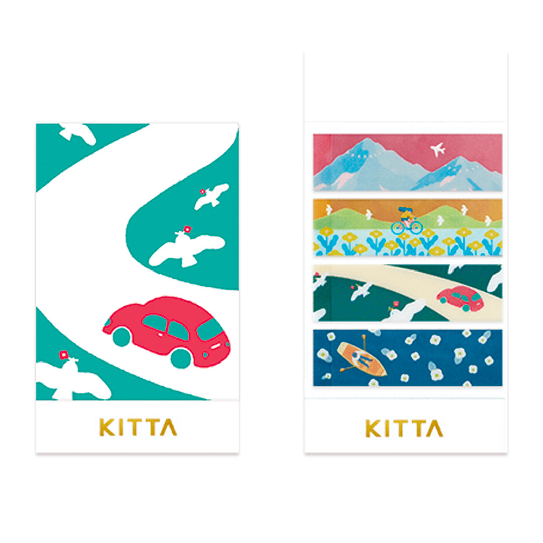 King Jim KITTA CLEAR Stickers - KITT010 Scenery