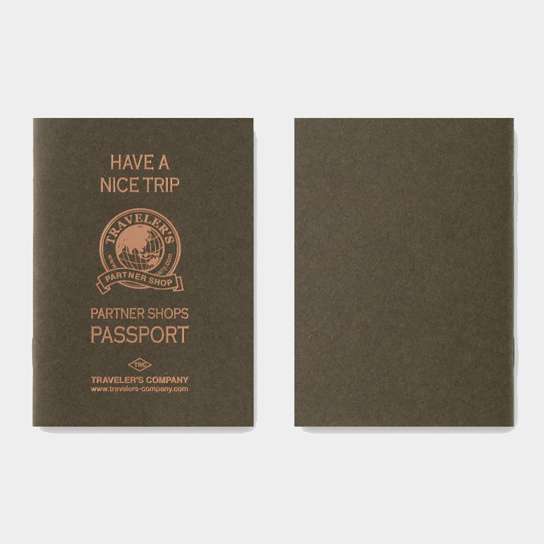 TRAVELER'S Factory Passport Size Refill - Partner Shop Stamp